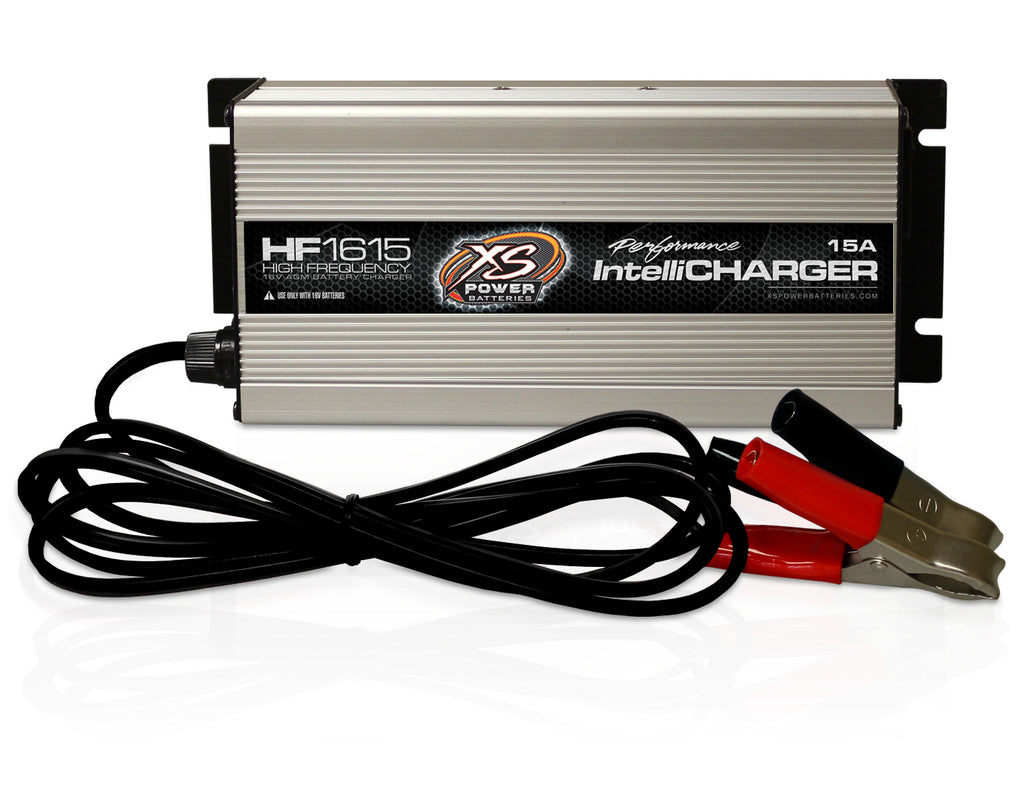 XS POWER BATTERY HF1615 16v H/F AGM IntelliChrgr 15a