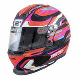 ZAMP H760C42L Helmet RZ-70 Large Red/Blk SA2020/FIA8859