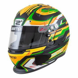 ZAMP H760C49XL Helmet RZ-70 X-Large Grn/Blk SA2020/FIA8859