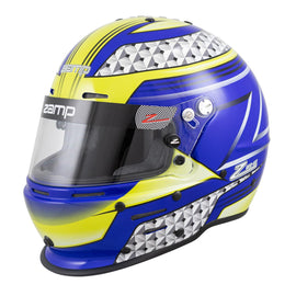 ZAMP H764C36L Helmet RZ-62 Aramid Mix L Blu/Grn SA2020