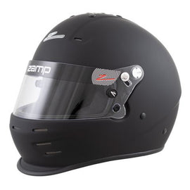 ZAMP H76803FL ZAMP RZ-36 Full Face Helmet - Large Flat Black SA2020 Certified with Head and Neck Support