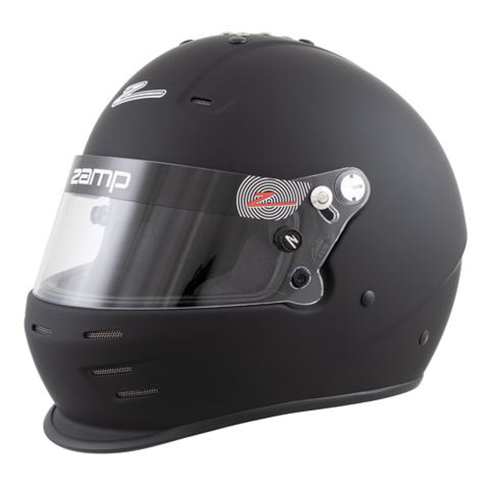 ZAMP H78203FM ZAMP RZ-38 Full Face Helmet with Snell SA2025 Certification - Medium, Flat Black