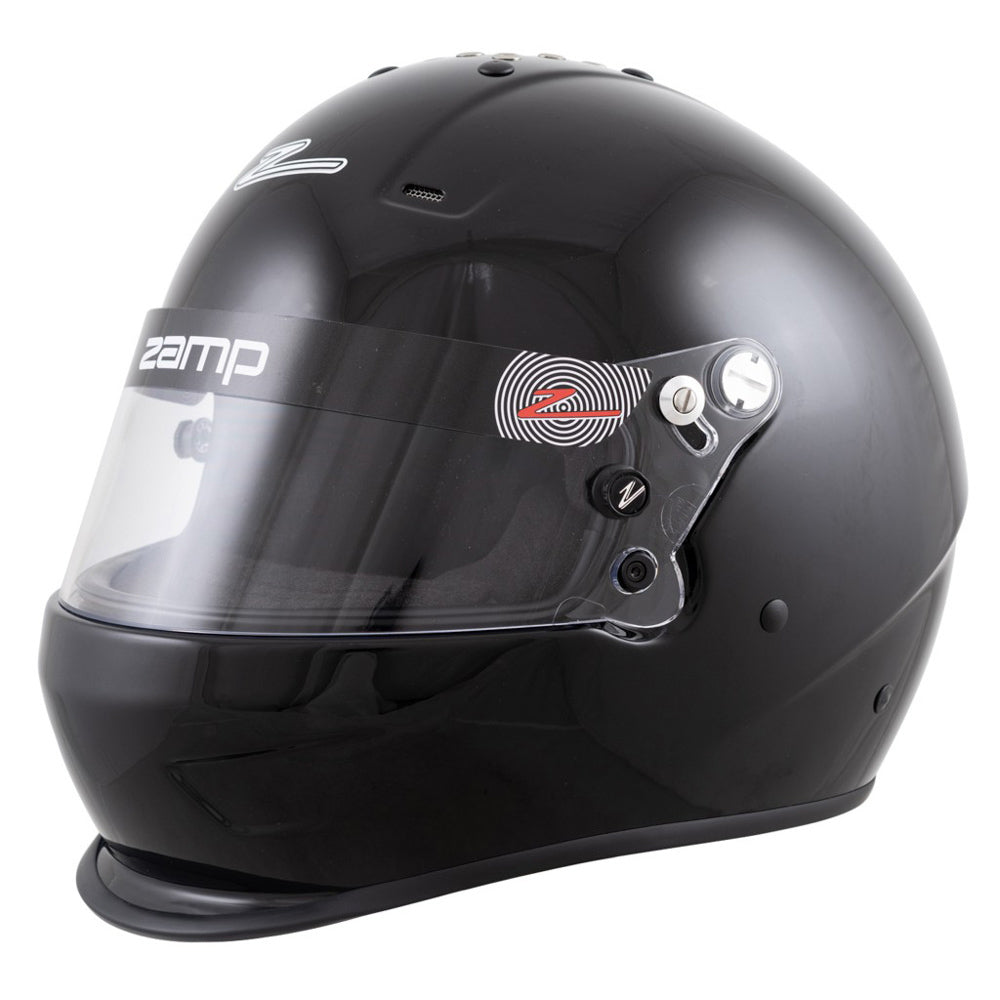 ZAMP H782D03XS ZAMP RZ-38 Dirt Full Face Helmet - Small, Black, Snell SA2025 Certified, Head and Neck Support Ready