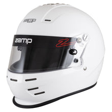 Load image into Gallery viewer, ZAMP H793001L ZAMP RZ-70S Full Face Helmet Large Gloss White SA2025 – Snell SA2025 Rated with Head and Neck Support Ready
