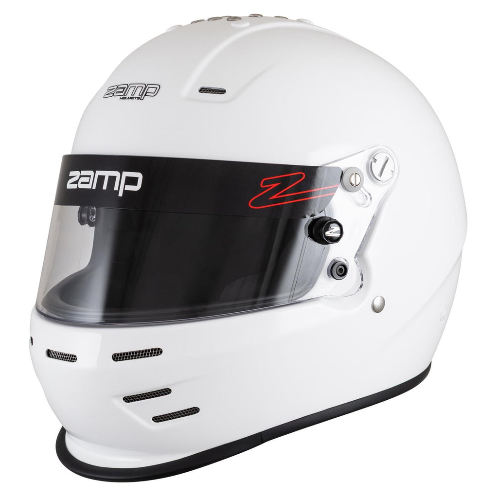 ZAMP H793001XL ZAMP RZ-70S Full Face Helmet with Snell SA2025 Certification - White, X-Large