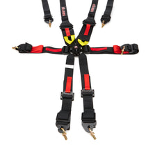 Load image into Gallery viewer, ZAMP HARN03F003 Harness 6pt Black Cam L 3in/2in Shoulder FIA