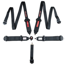 Load image into Gallery viewer, ZAMP HARN07S003 ZAMP 5-Point Black Harness with 2-Inch Shoulder Straps, SFI 16.1 Certified (Part #HARN07S003)