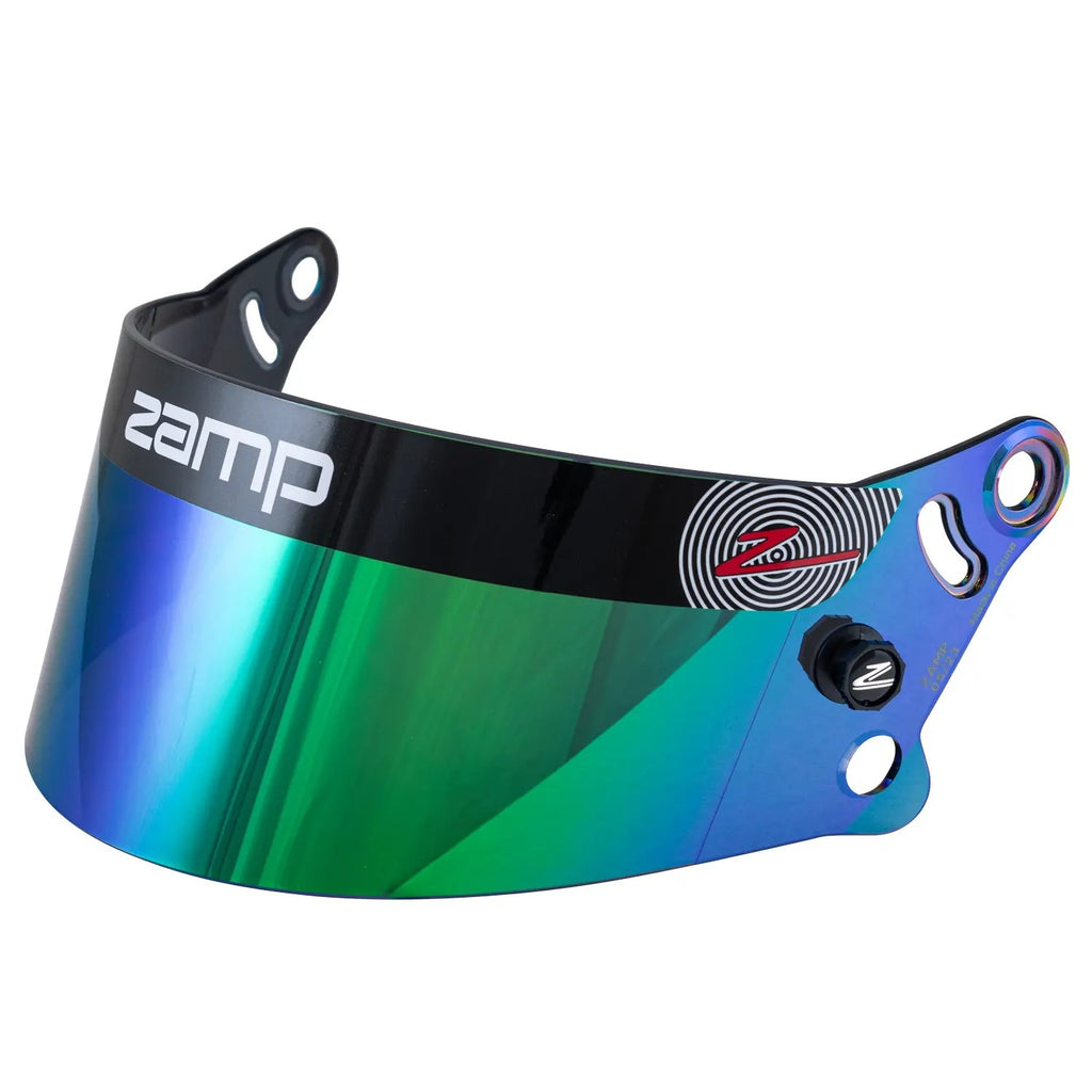ZAMP HASZ20GNP Zamp Helmet Shield Z-20 Green Prism Chrome for Z-20 Series Helmets