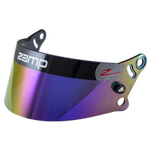Load image into Gallery viewer, ZAMP HASZ20PP Zamp Z-20 Series Purple Prism Helmet Shield - Chrome Finish for RZ and RL Helmets