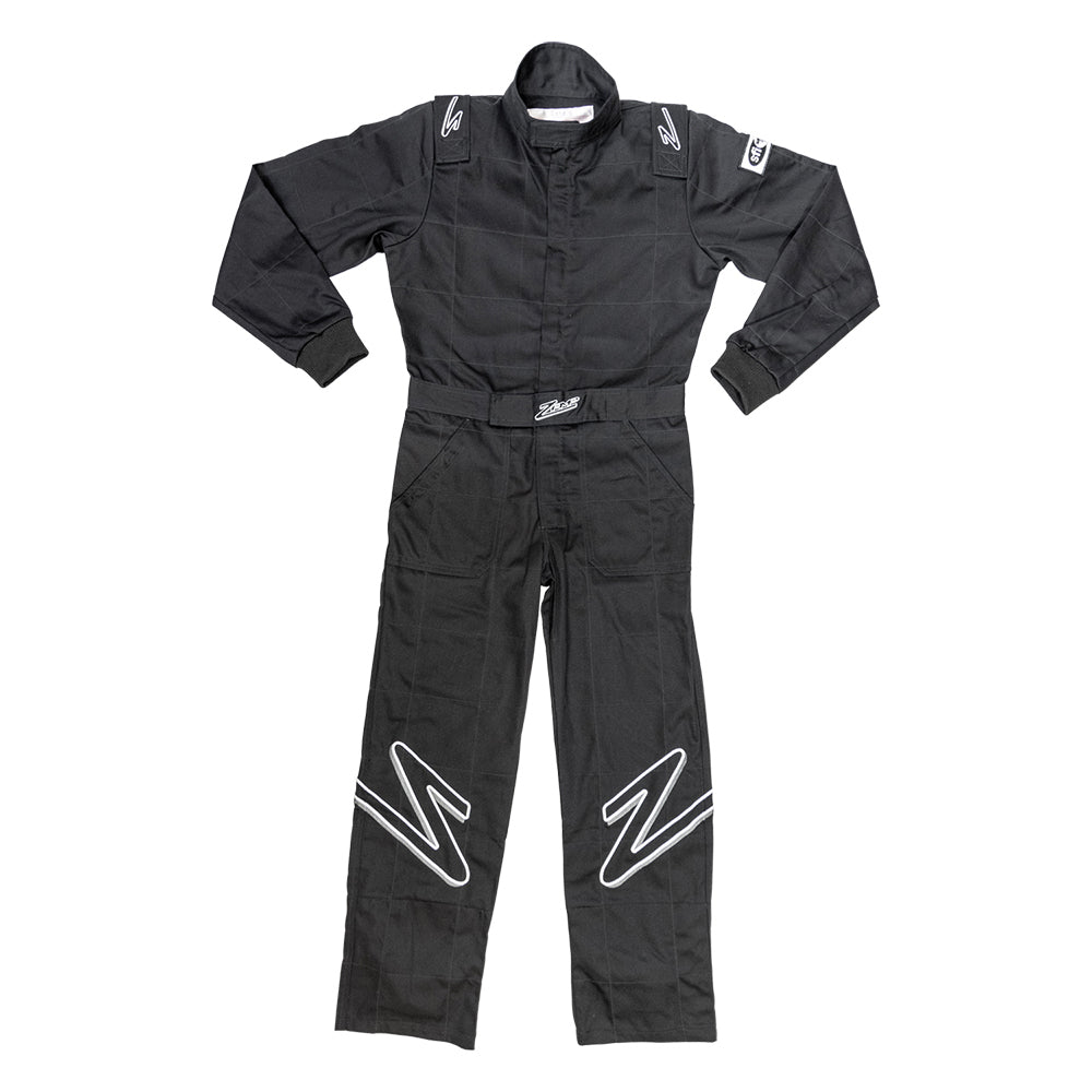 ZAMP R010003YM Suit ZR-10 Black Youth Medium SFI 3.2A/1