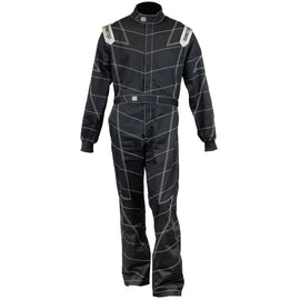 ZAMP R020003YXL ZAMP ZR-11 Youth X-Large Black Fire Retardant Driving Suit (Part R020003YXL)