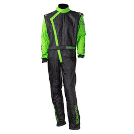ZAMP R07C09YM Suit ZR-40 Youth Med Green/Black