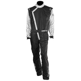 ZAMP R07C153XL ZAMP Suit ZR-40 3X-Large Black and Gray SFI 3.2A/5 Rated