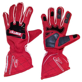 ZAMP RG10002L Gloves ZR-50 Red Large Multi-Layer SFI 3.3/5