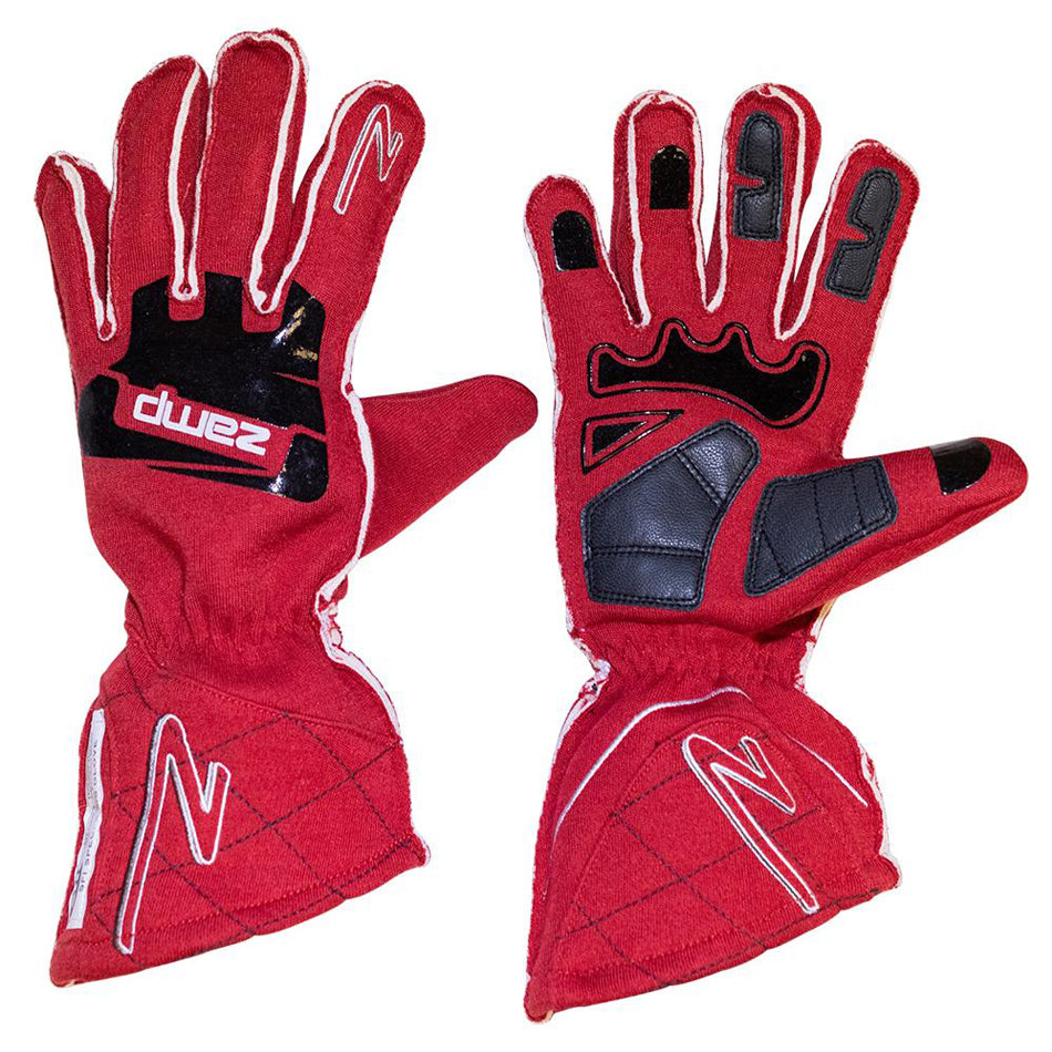 ZAMP RG10002XL Gloves ZR-50 Red X-Large Multi-Layer SFI 3.3/5