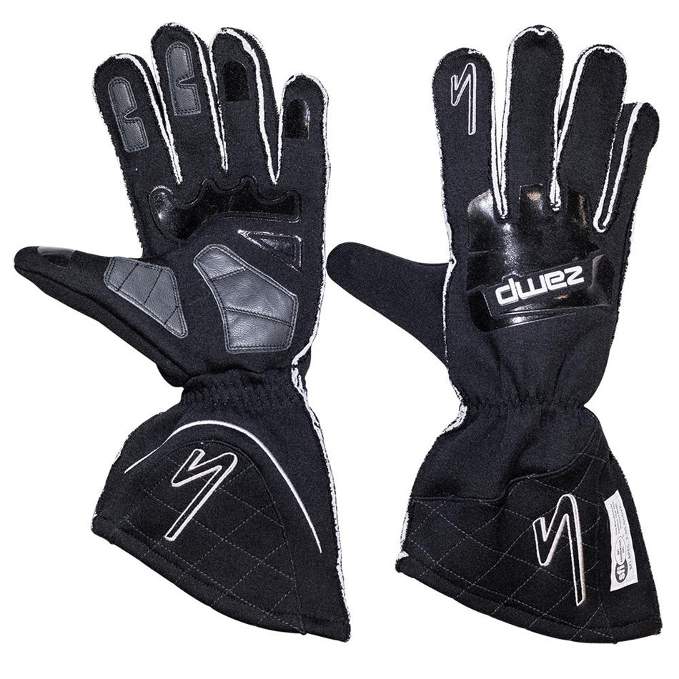 ZAMP RG10003XL Gloves ZR-50 Black X-Lrg Lrg Multi-Layer SFI3.3/5