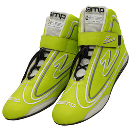 ZAMP RS003C0910 Shoe ZR-50 Neon Green Size 10 SFI 3.3/5